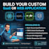 build saas web application with react nextjs nodejs postgresql