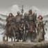 draw your dungeons dragons party in a custom scene