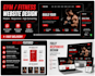 build a modern gym or business website