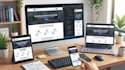 build responsive website in HTML CSS bootstrap
