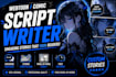 write scroll stopping webtoon scripts with engaging dialogue