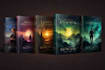design fantasy, romance and sci fi book covers