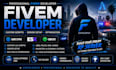 create custom fivem scripts, qbcore, esx, qbox server setup