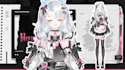 draw and rig 2d vtuber, live2d, custom vtuber model, live2d model vtuber rigging