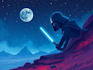 create custom star wars inspired fan art illustration
