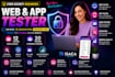 security audit penetration testing user test server hardening automation QA test
