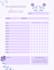design minimal and printable PDF daily planner for students