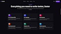 design a modern saas landing page with nextjs