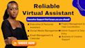 executive shopify virtual assistant social media canva VA ghl expert everyday VA