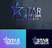 create modern electronics and repair service logo