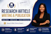 write and publish research article on google scholar