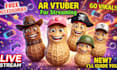 create custom 3d ar filter bunt peanut filter for snap camera lens studio
