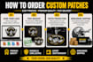 manufacture bulk custom patches with fast shipping