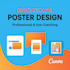 design professional poster in canva