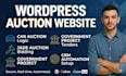 build wordpress car auction website jade auction  government project auction