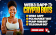 build polymarket bot, crypto trading bot, openclaw bot and telegram bot