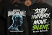 design motivational, streetwear designs of teeshirt for pod