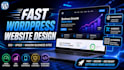 design generatepress, kadence, gutenberg or divi blocks website with wordpress
