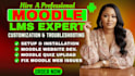 install, upgrade, migrate, integrate, fix and customize moodle, moodle theme
