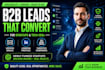 provide b2b lead generation for newly funded startups and tech ceo