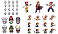 create custom pokemon trainer sprites, battle sprites and overworld sprites
