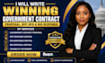 write winning government contract proposal, rfp, rfq and bid response