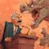 do a political cartoon art