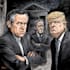 do a political cartoon art
