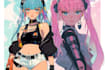 design anime banner with modern and clean layout