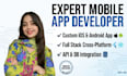build mobile app developer flutter react native ai creation