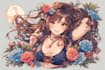 create a anime tatto traditional design