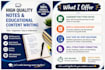create clear and well organized handwritten notes