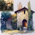 turn your home into watercolor painting