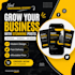 create modern social media post design in canva for brand