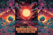 make amazing retro cosmic poster or flyer for your event