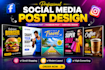 design social media post instagram post facebook post carousel design