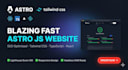 build a responsive SEO optimized astro js website with tailwind CSS react js