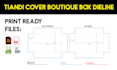 create accurate packaging box dielines and templates
