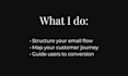 fix the structure behind the email systems