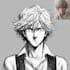 create anime manga character illustration