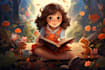 draw childrens book illustration with my style