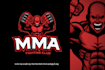 design creative custom ninja, martial arts logo