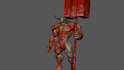 create high quality 3d character sculpt for games