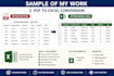 do linkedin data collection and excel data entry