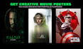 design a professional movie poster