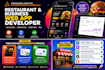 restaurant and business web app developer