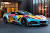 attractive, print ready vehicle wrap