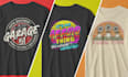 create a retro, classic clothing design