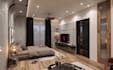 do bedroom, bathroom, kitchen and living room interior design and rendering