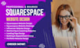 design a mentorship website and influencer website on squarespace